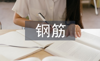 鋼筋實訓(xùn)報告
