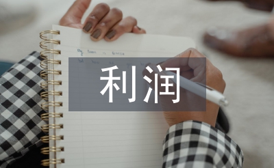 財(cái)務(wù)報(bào)表的利潤(rùn)
