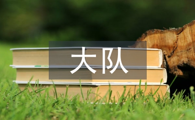 大隊(duì)輔導(dǎo)員述職報(bào)告